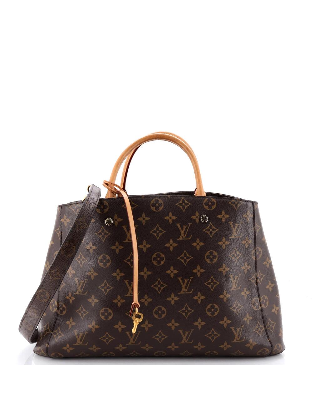Louis Vuitton Montaigne Handbag Canvas #256505L23B